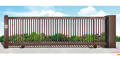 無(wú)軌鋅鋼平移門(mén)5