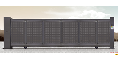 無(wú)軌鋅鋼平移門(mén)6